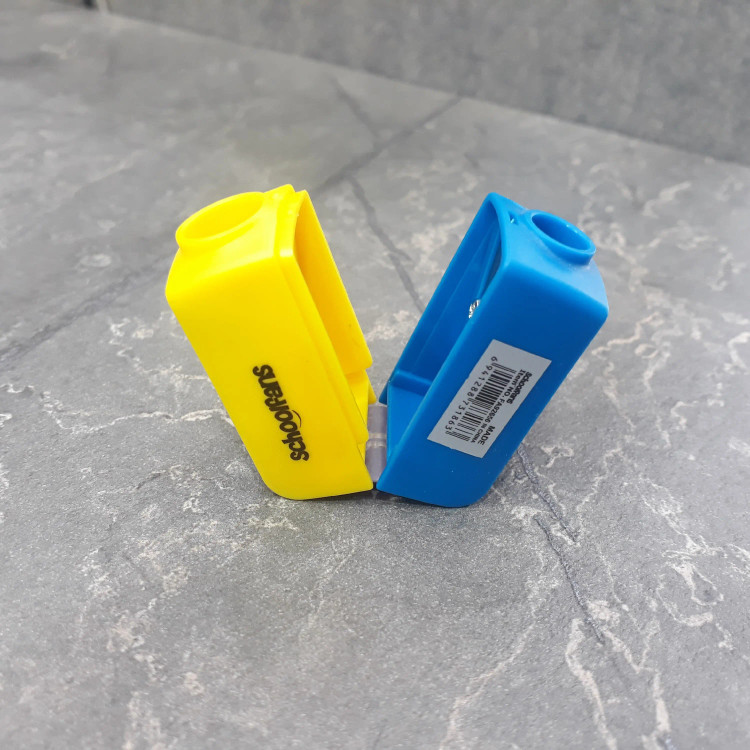 تراش دوقلو مخزندار School Fans با دو تیغه و مخزن جمعآوری تراشه