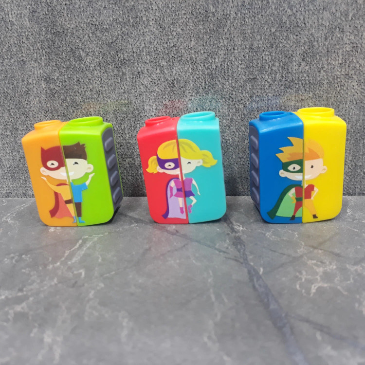 تراش دوقلو مخزندار School Fans با دو تیغه و مخزن جمعآوری تراشه