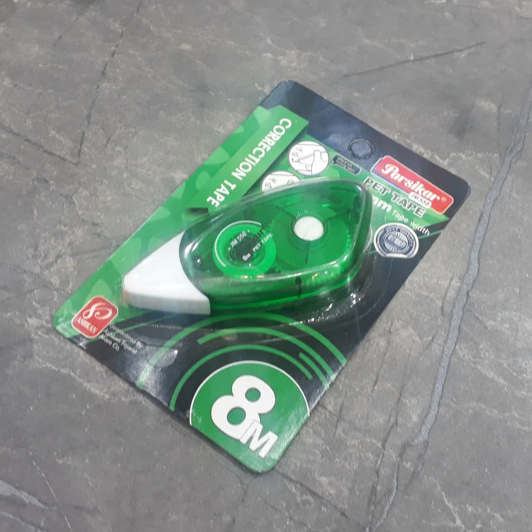 غلط گیر نواری پارسیکار - نوار اصلاح اشتباهات با پوشش مات و خشک شدن سریع، عرض 5mm، مناسب دانشآموزان و محیط کار