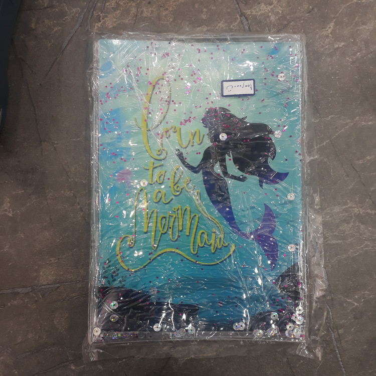 دفتر خاطرات با طرح آکواریوم و طراحی چشمنواز