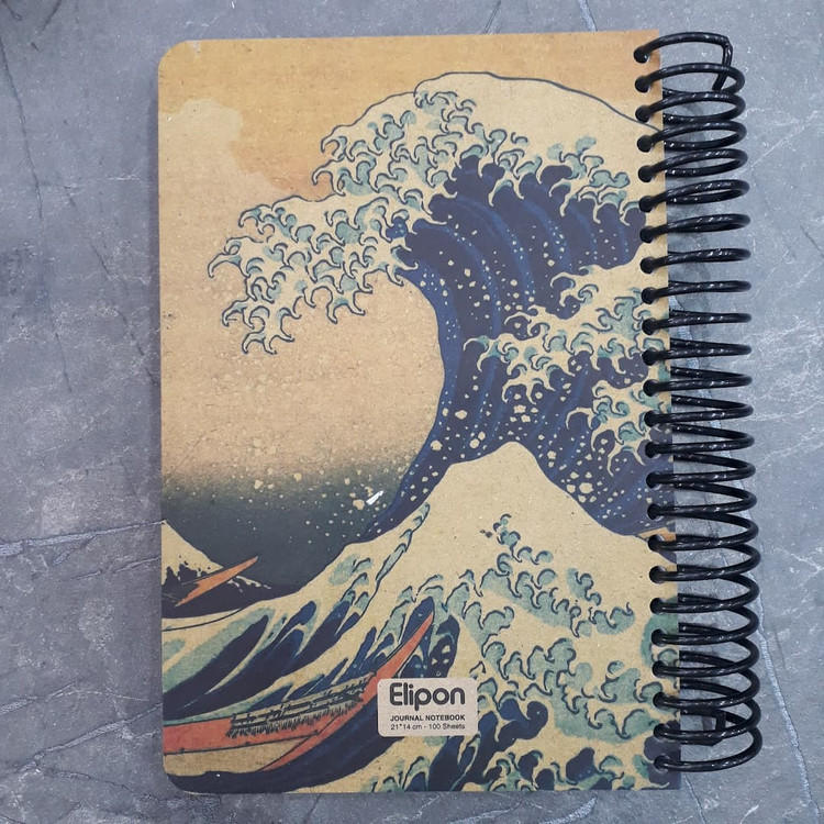 دفتر ۱۰۰ برگ برند Elipon با طراحی ساده و صفحات با کیفیت