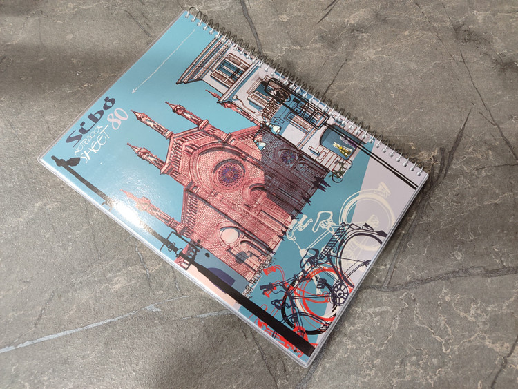 دفتر ۸۰ برگ برند سیبو با جلد فانتزی و باکیفیت، مناسب یادداشتبرداری روزانه و استفاده در مدرسه و دانشگاه