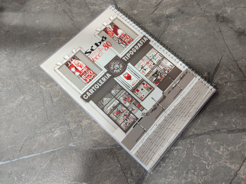 دفتر ۸۰ برگ برند سیبو با جلد فانتزی و باکیفیت، مناسب یادداشتبرداری روزانه و استفاده در مدرسه و دانشگاه