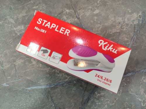 منگنهزن فانتزی Kiku مدل ۳۸۱ مناسب میز تحریر و استفاده دانشآموزی و اداری