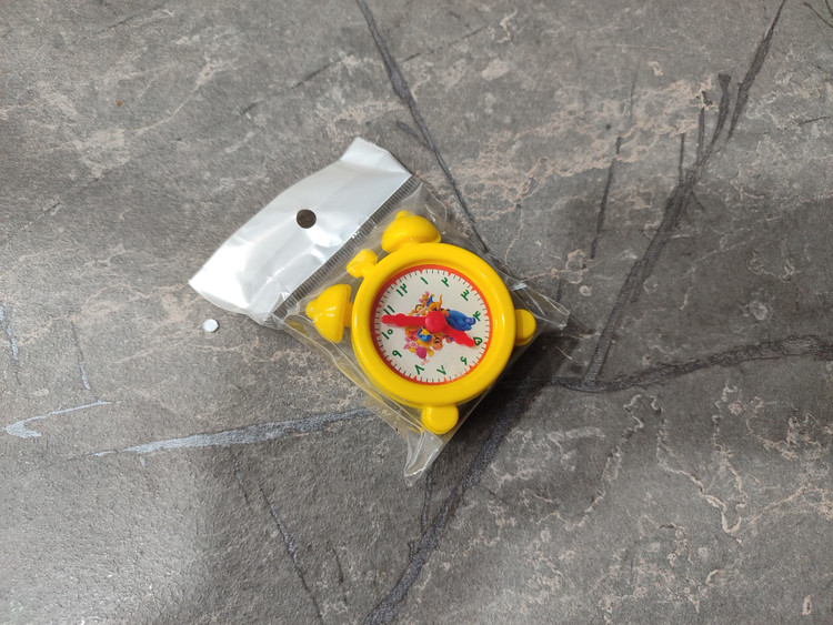 ماکت ساعت کودکانه رنگی، مناسب آموزش ساعت به کودکان در قالب بازی و سرگرمی