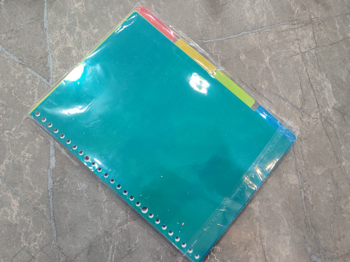 برگه کلاسور ۱۰۰ برگ خطدار برند Senobar مناسب برای دانشآموزان و کارمندان