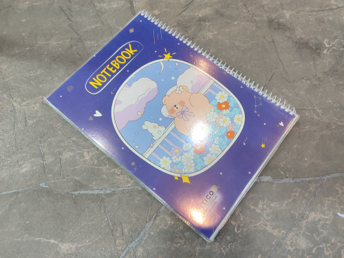 دفتر ۶۰ برگ برند PITICO با جلد مقاوم و طراحی ساده، مناسب برای یادداشتبرداری در محیطهای مختلف