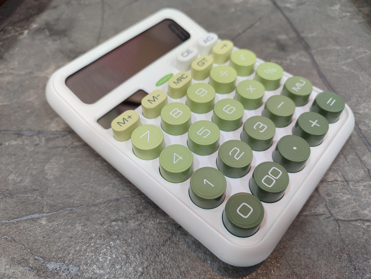 ماشین حساب Moka مدل 3525 حرفهای با صفحهنمایش بزرگ و کلیدهای نرم