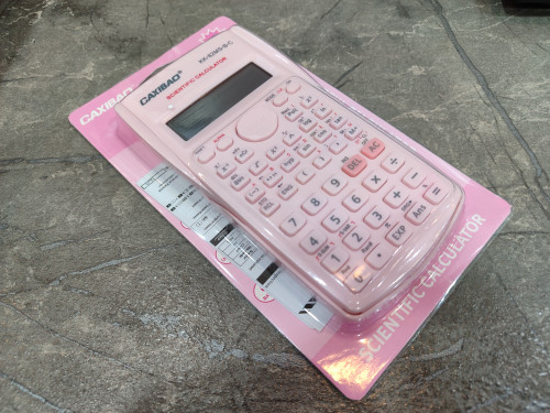 ماشین حساب مهندسی CAXIBAO مدل KK-82MS-B-C با صفحهنمایش دو خطی و طراحی ارگونومیک