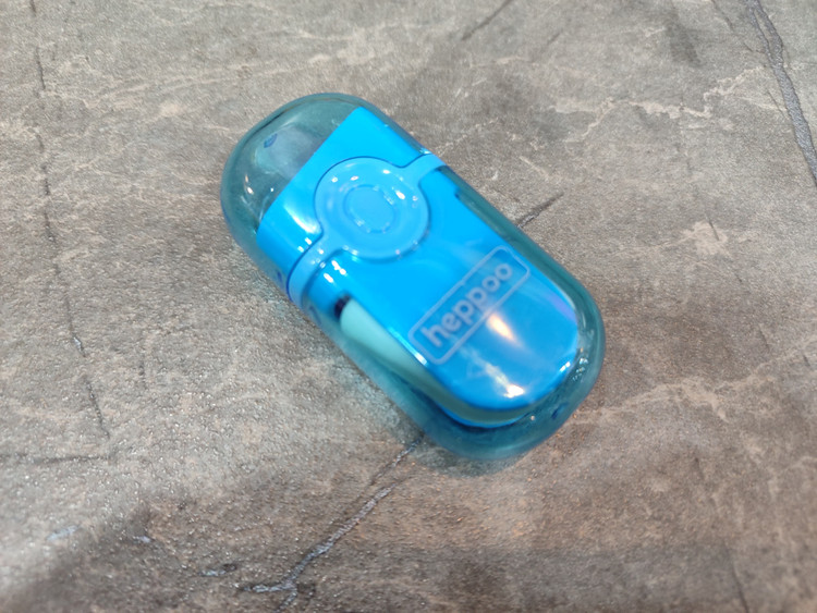 تراش مخزندار Heppoo مدل RS-9059 در رنگهای نارنجی، بنفش، صورتی و آبی