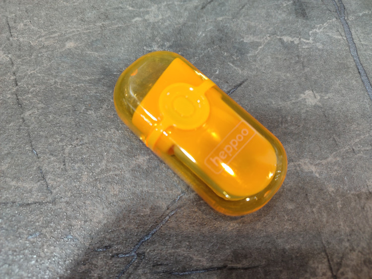 تراش مخزندار Heppoo مدل RS-9059 در رنگهای نارنجی، بنفش، صورتی و آبی