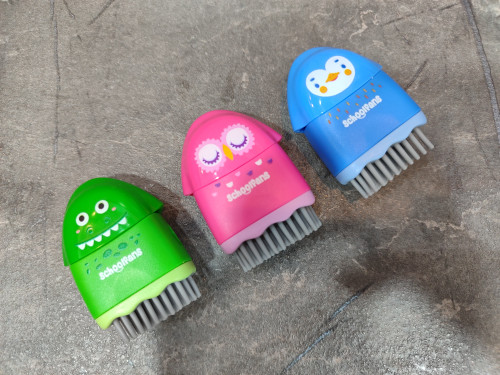 تراش پاککن مخزندار فرچهای School Fans با مخزن جمعآوری تراشه و برس فرچهای