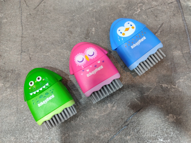 تراش پاککن مخزندار فرچهای School Fans با مخزن جمعآوری تراشه و برس فرچهای