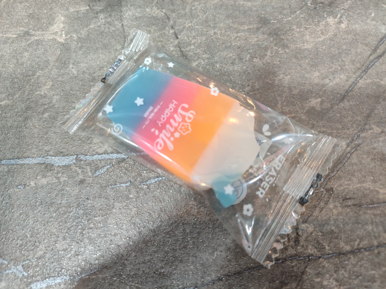 پاککن فانتزی JIANHUI به شکل بستنی رنگی، مناسب برای دانشآموزان و کودکان