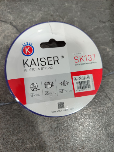 چسب دو طرفه پوست پیازی Kaiser مدل SK132 با چسبندگی قوی و کاربری آسان