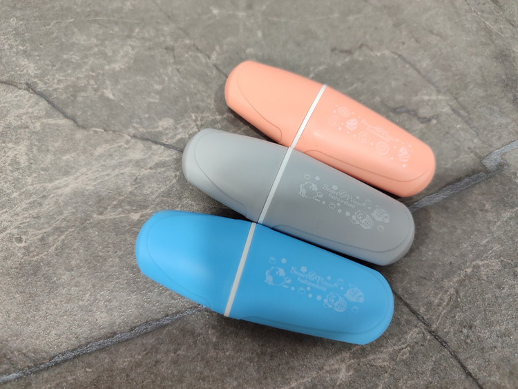 هایلایتر Smart Prince با رنگهای طوسی، آبی و نارنجی، نوشتار روان و واضح