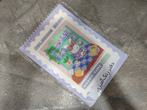 دفتر نقاشی برند PITICO با جلد فانتزی و کاغذ ضخیم مناسب طراحی و نقاشی هنری