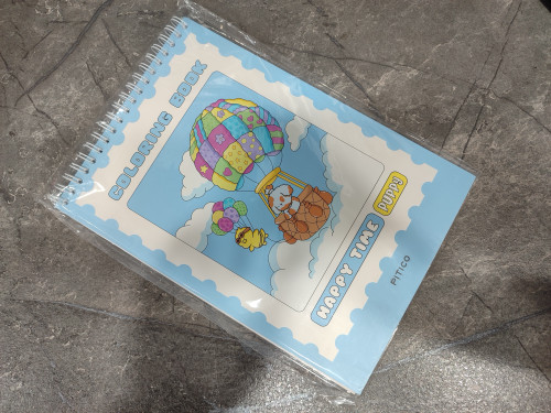 دفتر نقاشی برند PITICO با جلد فانتزی و کاغذ ضخیم مناسب طراحی و نقاشی هنری