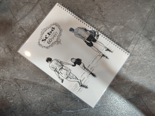 دفتر ۶۰ برگ برند Sibo با صفحات خطدار و کاغذ مقاوم مناسب نوشتار و یادداشت روزانه