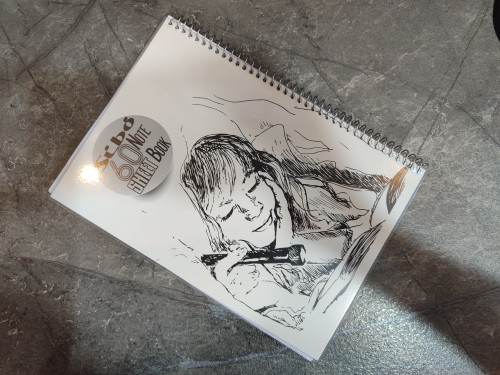 دفتر ۶۰ برگ برند Sibo با صفحات خطدار و کاغذ مقاوم مناسب نوشتار و یادداشت روزانه