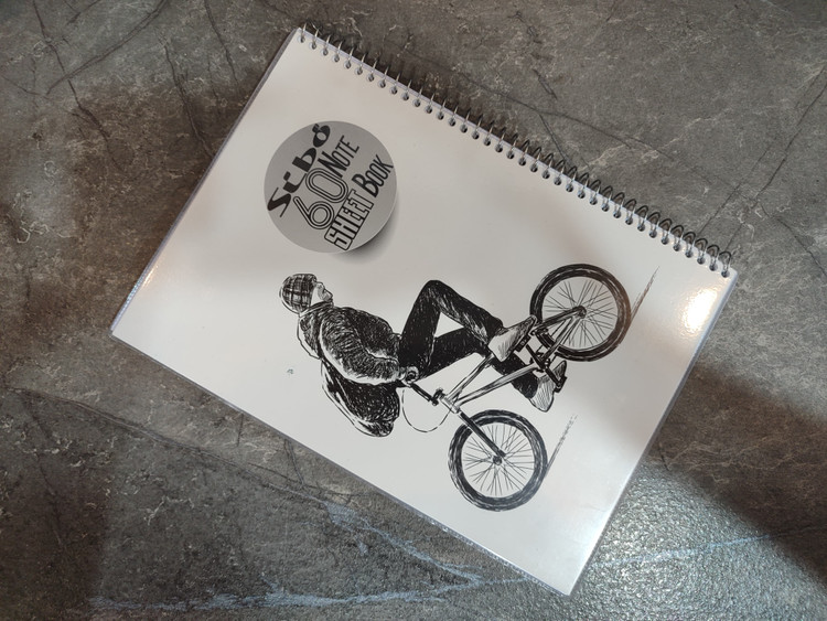 دفتر ۶۰ برگ برند Sibo با صفحات خطدار و کاغذ مقاوم مناسب نوشتار و یادداشت روزانه