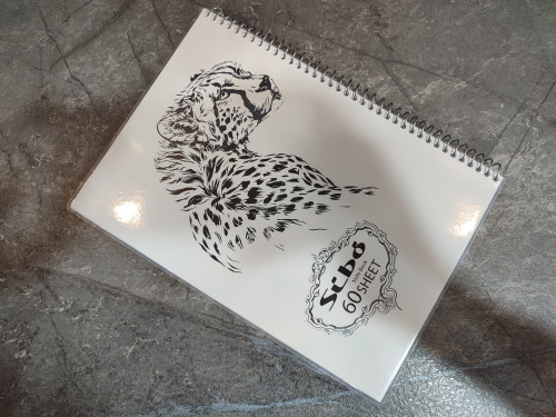 دفتر ۶۰ برگ برند Sibo با صفحات خطدار و کاغذ مقاوم مناسب نوشتار و یادداشت روزانه