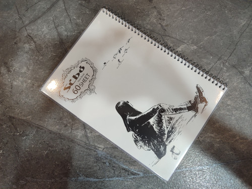 دفتر ۶۰ برگ برند Sibo با صفحات خطدار و کاغذ مقاوم مناسب نوشتار و یادداشت روزانه