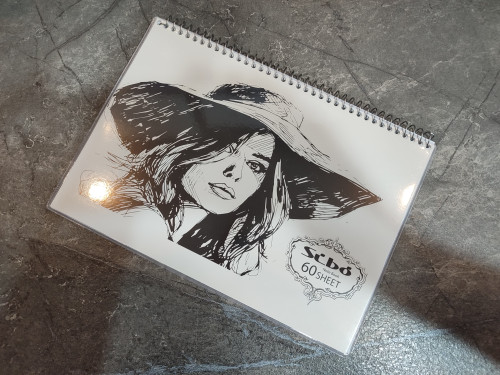 دفتر ۶۰ برگ برند Sibo با صفحات خطدار و کاغذ مقاوم مناسب نوشتار و یادداشت روزانه