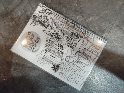 دفتر ۱۰۰ برگ برند Sibo با صفحات خطدار و کاغذ مقاوم مناسب نوشتار و یادداشت روزانه