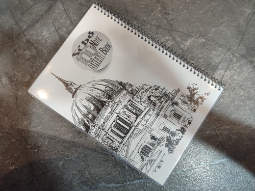 دفتر ۱۰۰ برگ برند Sibo با صفحات خطدار و کاغذ مقاوم مناسب نوشتار و یادداشت روزانه