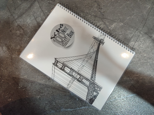 دفتر ۱۰۰ برگ برند Sibo با صفحات خطدار و کاغذ مقاوم مناسب نوشتار و یادداشت روزانه