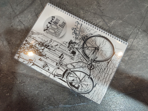 دفتر ۱۰۰ برگ برند Sibo با صفحات خطدار و کاغذ مقاوم مناسب نوشتار و یادداشت روزانه