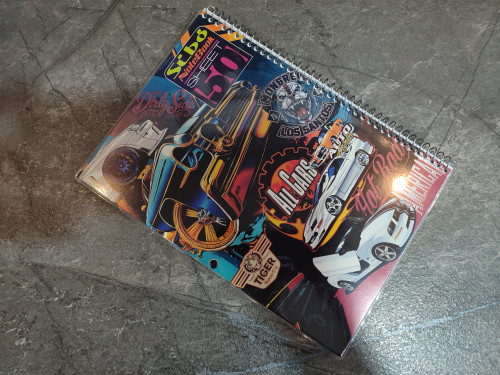 دفتر ۵۰ برگ برند Sibo با صفحات خطدار و کاغذ مقاوم مناسب نوشتار و یادداشت روزانه