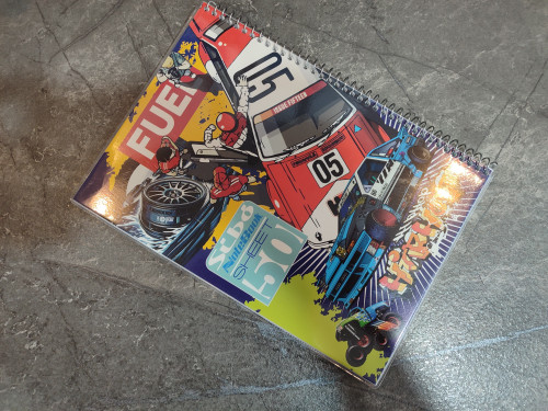 دفتر ۵۰ برگ برند Sibo با صفحات خطدار و کاغذ مقاوم مناسب نوشتار و یادداشت روزانه