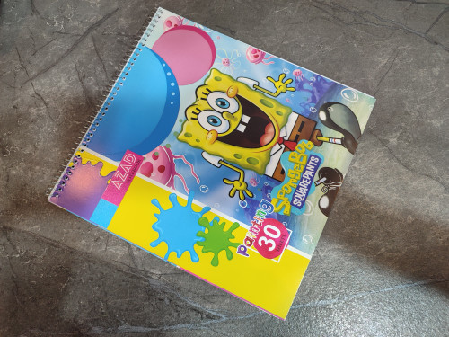 دفتر نقاشی ۳۰ برگ برند AZAD با صفحات ضخیم و صاف مناسب نقاشی و طراحی هنری