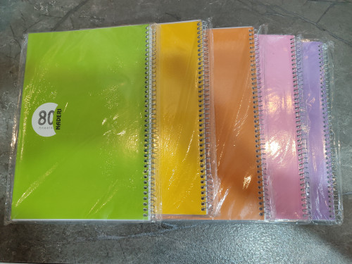 دفتر ۸۰ برگ برند NADERI با کاغذ باکیفیت و صحافی مقاوم