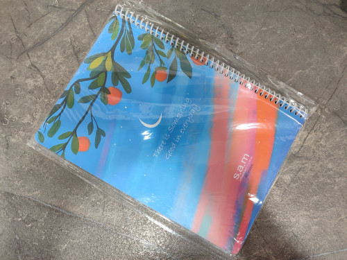 دفتر ۴۰ برگ S.A.M با کاغذ باکیفیت و طراحی کاربردی