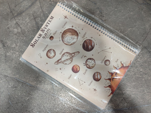 دفتر ۴۰ برگ S.A.M با کاغذ باکیفیت و طراحی کاربردی