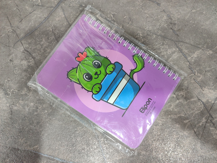 دفترچه ۸۰ برگ برند Elipon با طراحی کاربردی و کاغذ باکیفیت برای نوشتار و یادداشت روزانه