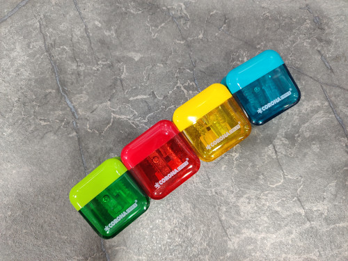 تراش مخزندار Corona Office مدل CO 1010 با مخزن شفاف و تیغه تیز