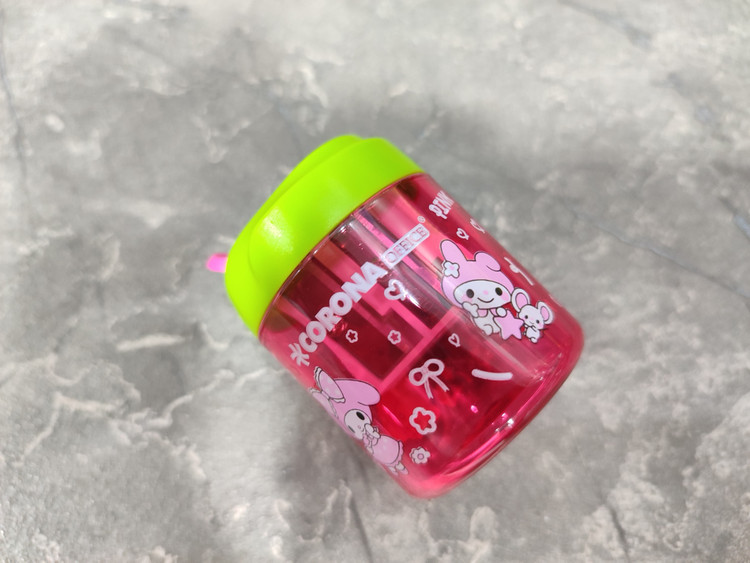 تراش مخزندار دوقلو CORONA با دو سوراخ و مخزن شفاف