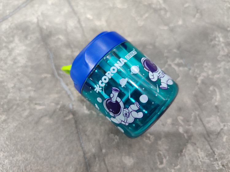 تراش مخزندار دوقلو CORONA با دو سوراخ و مخزن شفاف