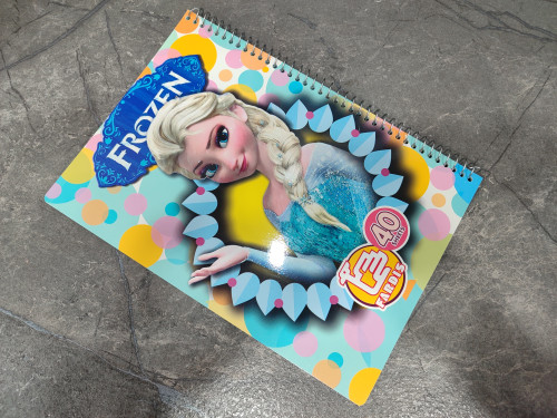 دفتر مشق ۴۰ برگ حاشیهدار FARDIS با چاپ منظم و کاغذ باکیفیت