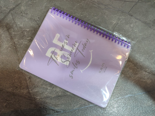 دفتر ۱۰۰ برگ S.A.M با کاغذ باکیفیت و صحافی مقاوم