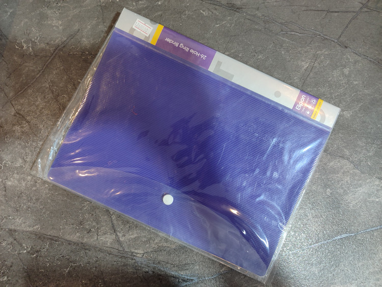 کلاسور پوشهدار Elipon مناسب نگهداری جزوه و مدارک