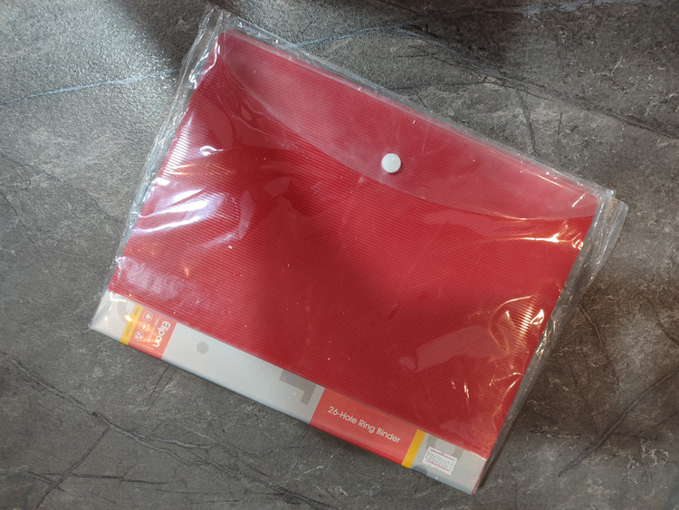 کلاسور پوشهدار Elipon مناسب نگهداری جزوه و مدارک