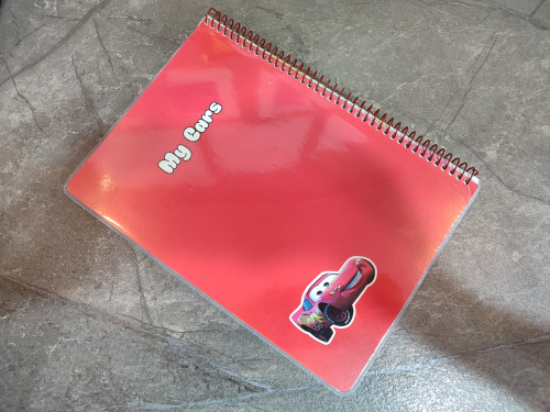 دفتر ۸۰ برگ SEVIL با کاغذ باکیفیت و صحافی مقاوم