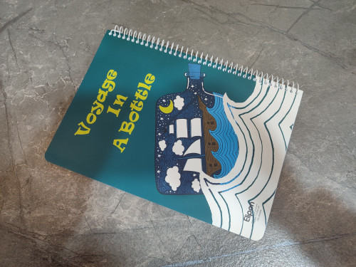 دفتر ۱۰۰ برگ Elipon با کاغذ باکیفیت و صحافی مقاوم