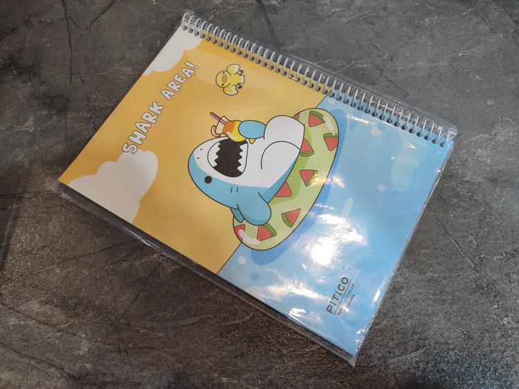 دفتر ۴۰ برگ PITICO با کاغذ باکیفیت و صحافی مناسب