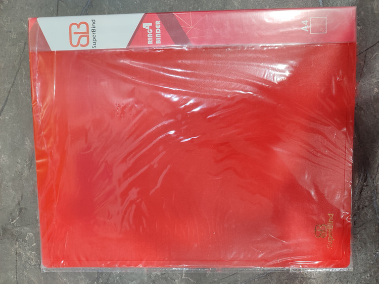کلربوک A4 برند SUPER BIND برای نگهداری اسناد و مدارک